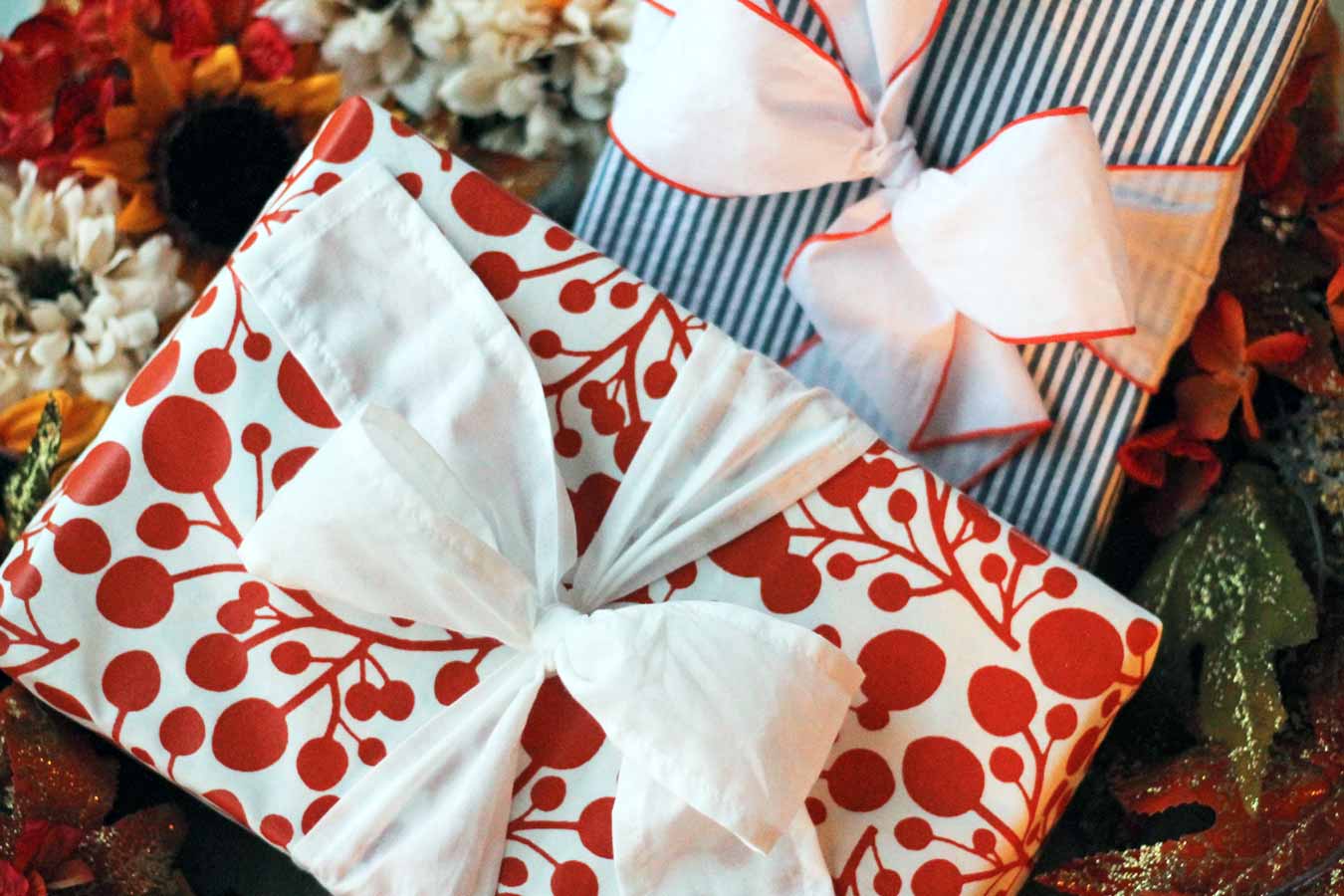 Wading In Big Shoes - Try This: Enfold Reusable Gift Wrap