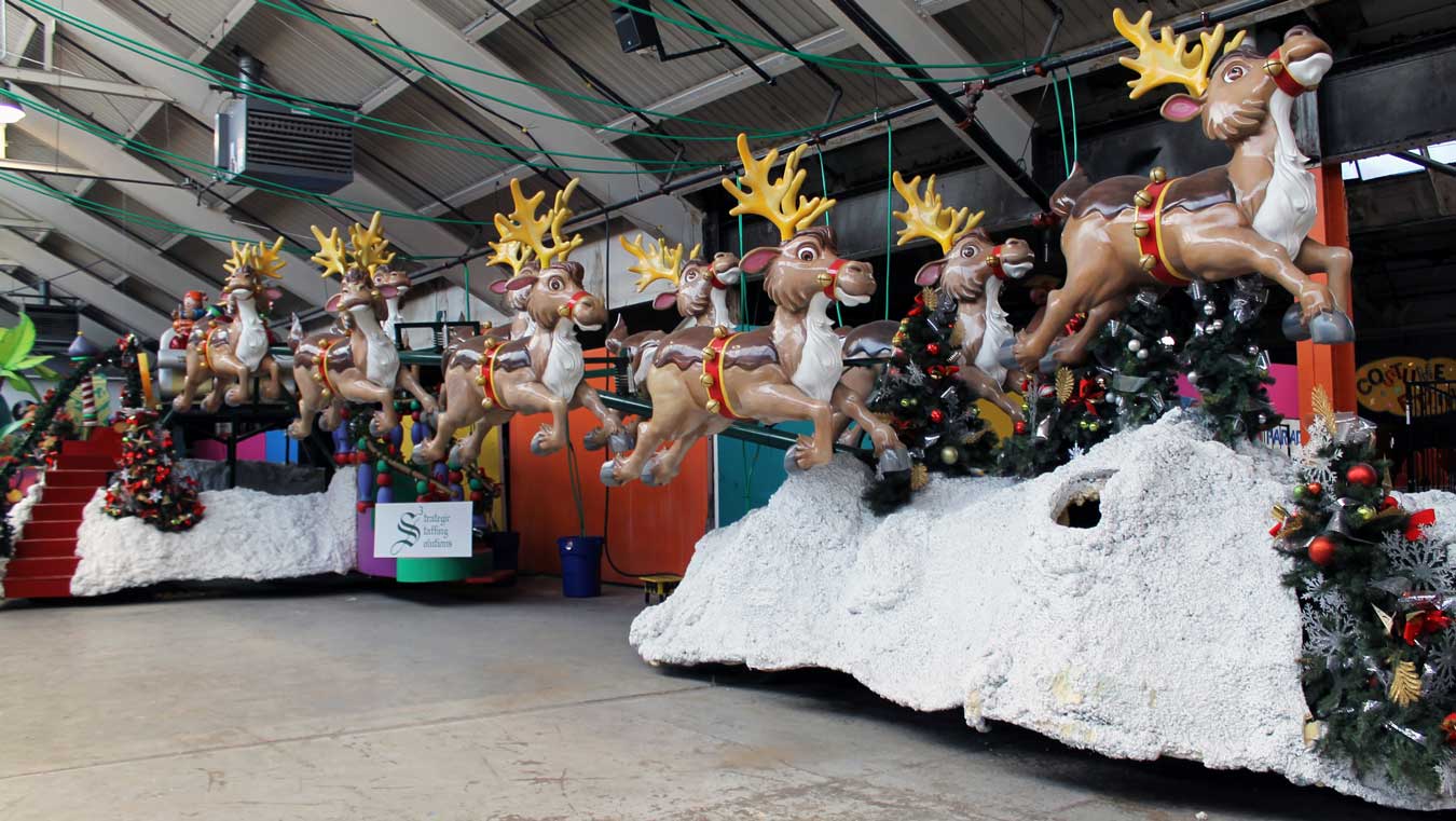 Wading In Big Shoes - Thanksgiving In Detroit: Tour The Parade Company