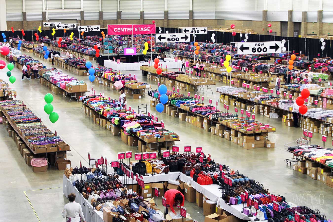 Girls’ Getaway Weekend: Inside Vera Bradley’s Massive Annual Outlet Sale (via Wading in Big Shoes) | The Vera Bradley annual outlet sale in Fort Wayne, Indiana features 100,000 square feet of authentic merchandise for 40-60 percent off. Thousands of people visit every year--find dates and learn how to register here!