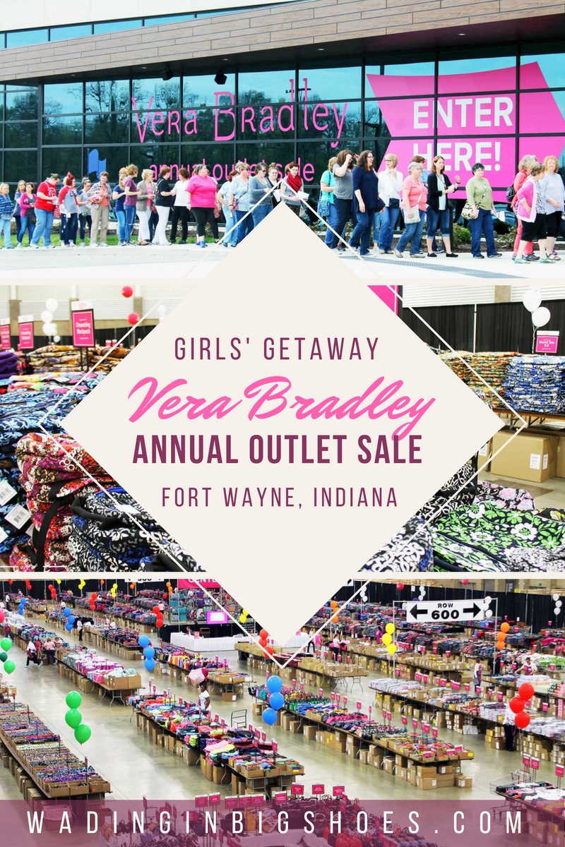 Girls’ Getaway Weekend: Inside Vera Bradley’s Massive Annual Outlet Sale (via Wading in Big Shoes)