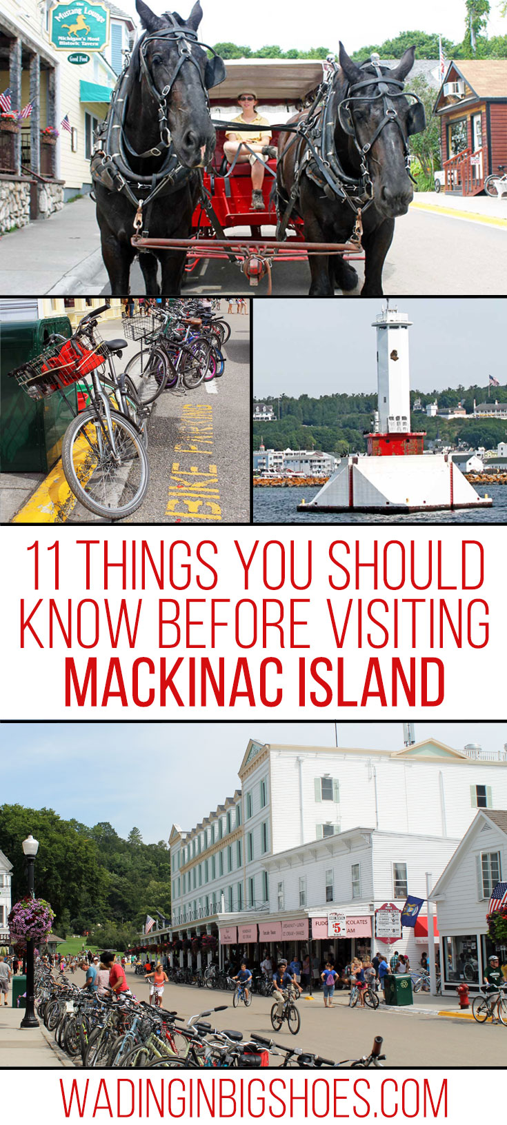 11 Things You Should Know Before Visiting Mackinac Island - tips to help you plan your Mackinac Island vacation! // [via Wading in Big Shoes]