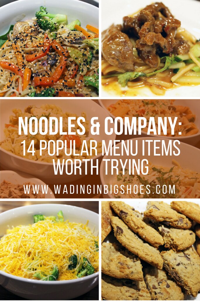 Wondering what to order at Noodles & Company? We tried 14 popular items off the menu to bring you the lowdown on what's good! Pin & click through to learn more. #NoodlesTasting