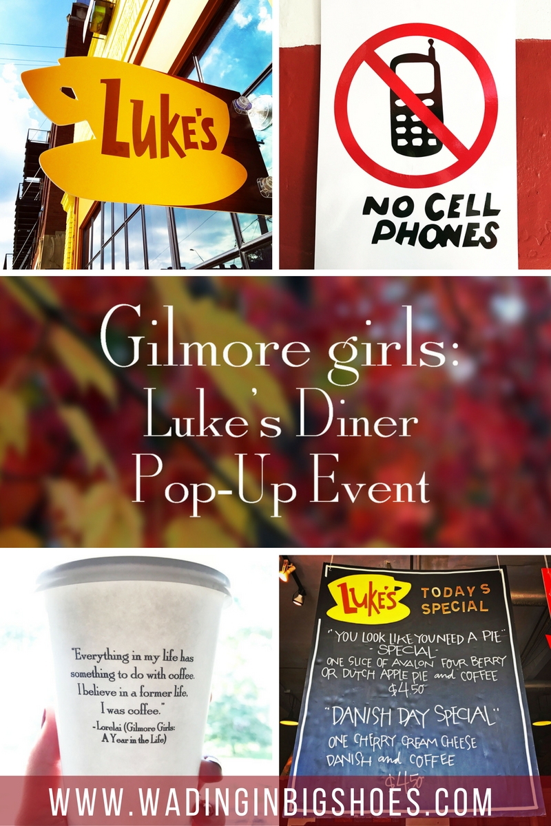 Wading in Big Shoes - Gilmore Girls Revival: Luke’s Diner Pop-Up In Detroit // See photos from the Luke's Diner-inspired pop-up event at Avalon International Breads in Detroit, Michigan! Gilmore Girls themed signage, coffee cups, lots of flannel and more. Remember to watch Gilmore Girls: A Year in the Life on Netflix starting November 25, 2016!