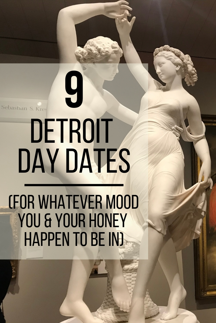 Looking for things to do in Detroit with your sweetie? Check out these 9 Detroit Day Date Ideas (For Whatever Mood You & Your Honey Happen To Be In) || Wading in Big Shoes