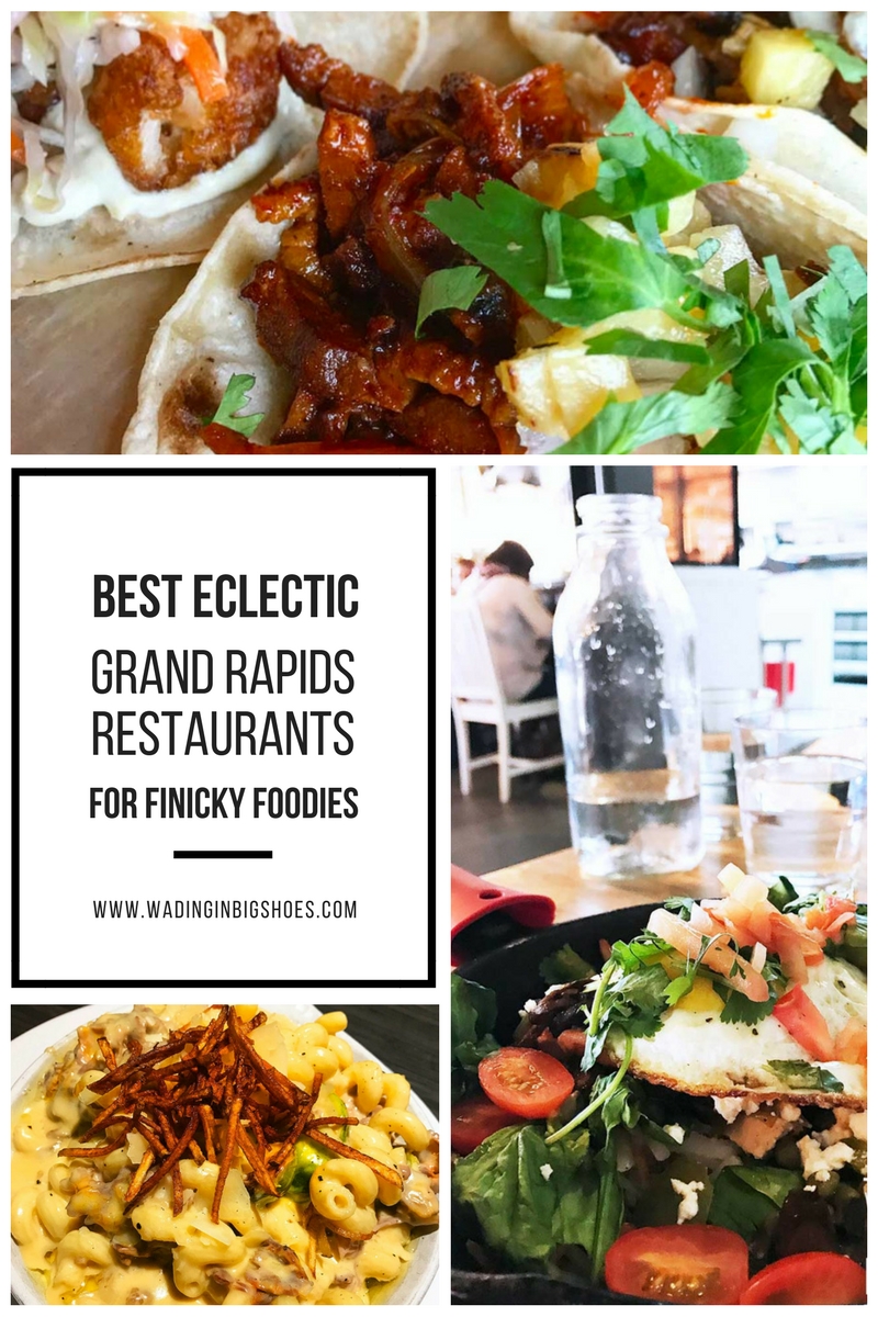 Best Eclectic Grand Rapids Restaurants For Finicky Foodies - Wading in Big Shoes // Looking for unique places to eat in Grand Rapids? Check out these top restaurant picks for out-of-the-ordinary dining that beats typical chain restaurants hands-down!