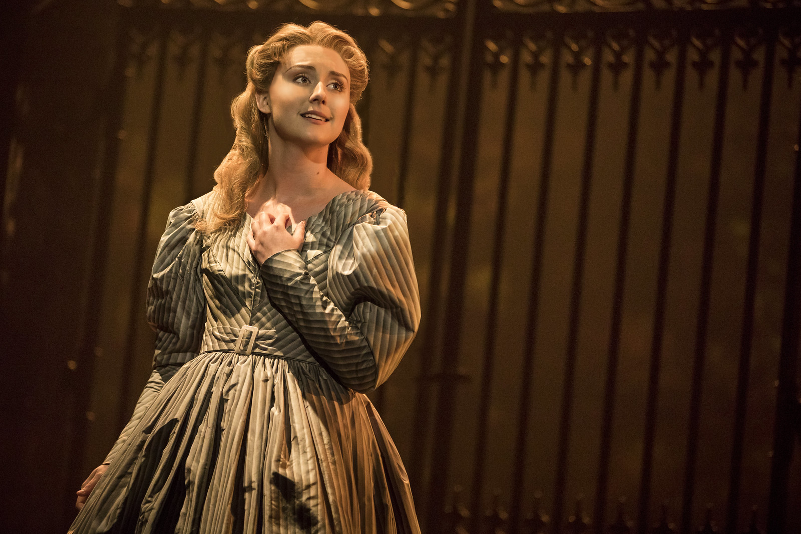 Jillian Butler as Cosette in the new national tour of Les Miserables (photo: Matthew Murphy) // Broadway in Detroit: Les Miserables At The Fisher Theatre - Wading in Big Shoes