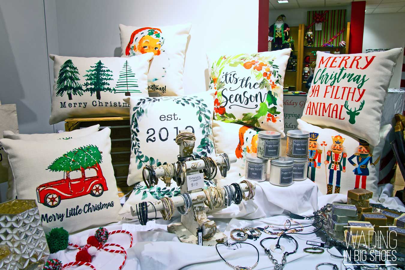  Holiday Headquarters At The GMRENCEN Encourages Detroiters To Shop Local | via Wading in Big Shoes