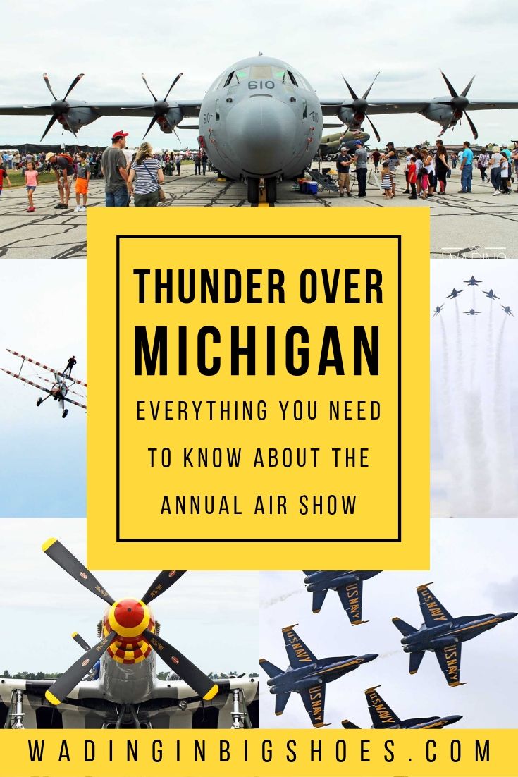 Planning a visit to the annual Thunder Over Michigan Air Show in Ypsilanti, Michigan? Here's what you can expect to see at the premier aviation event. (via Wading in Big Shoes)