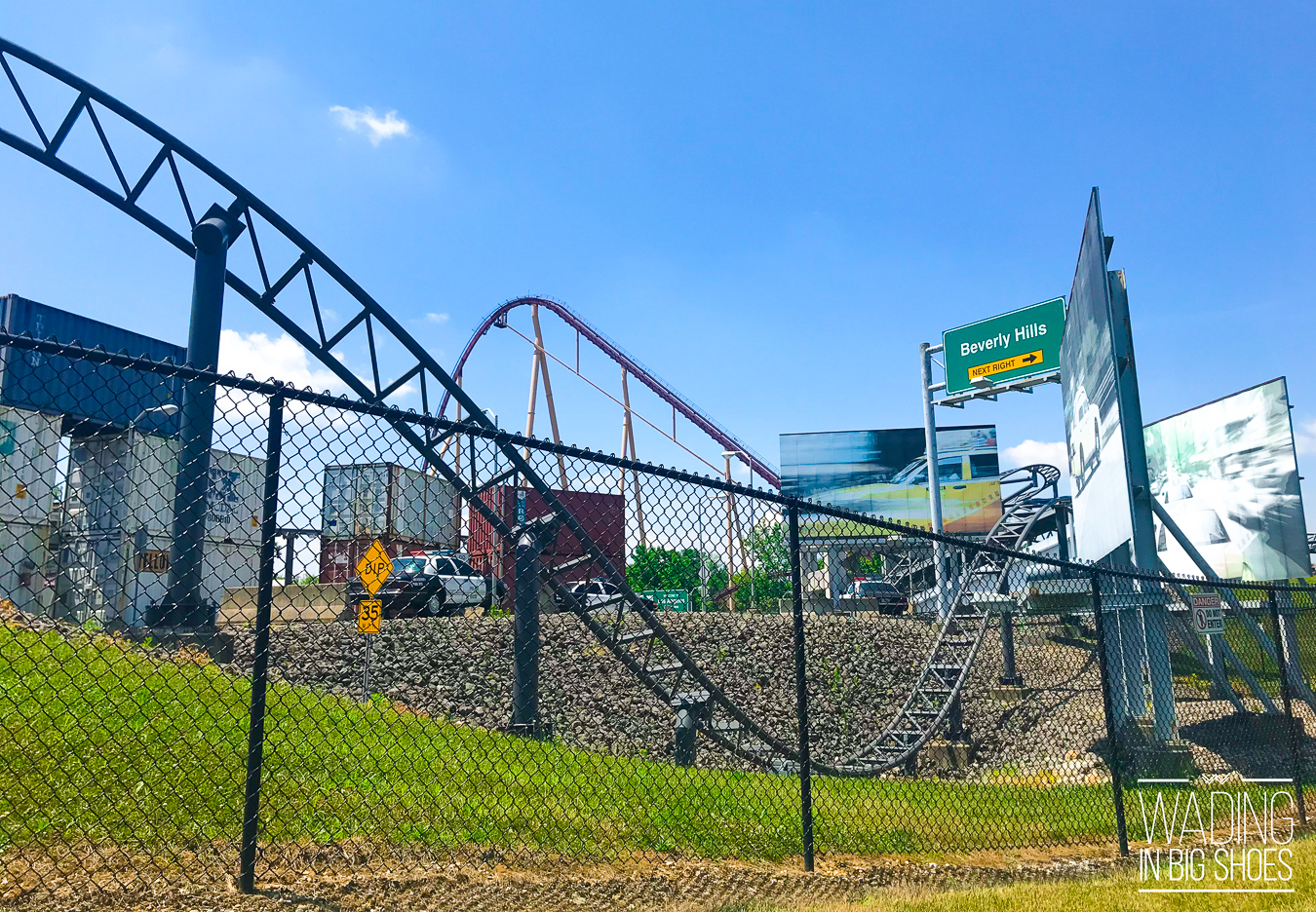 Wading in Big Shoes - Just How Scary Are The Roller Coasters at Kings Island? - Ride Guide & Review