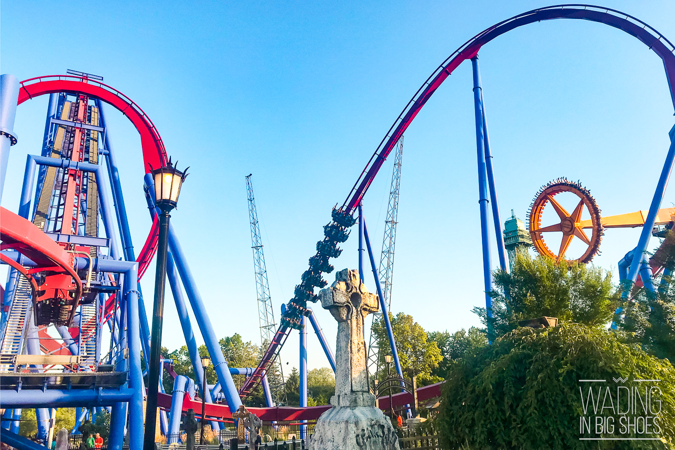 Wading in Big Shoes - Just How Scary Are The Roller Coasters at Kings Island? (Ride Guide & Review)