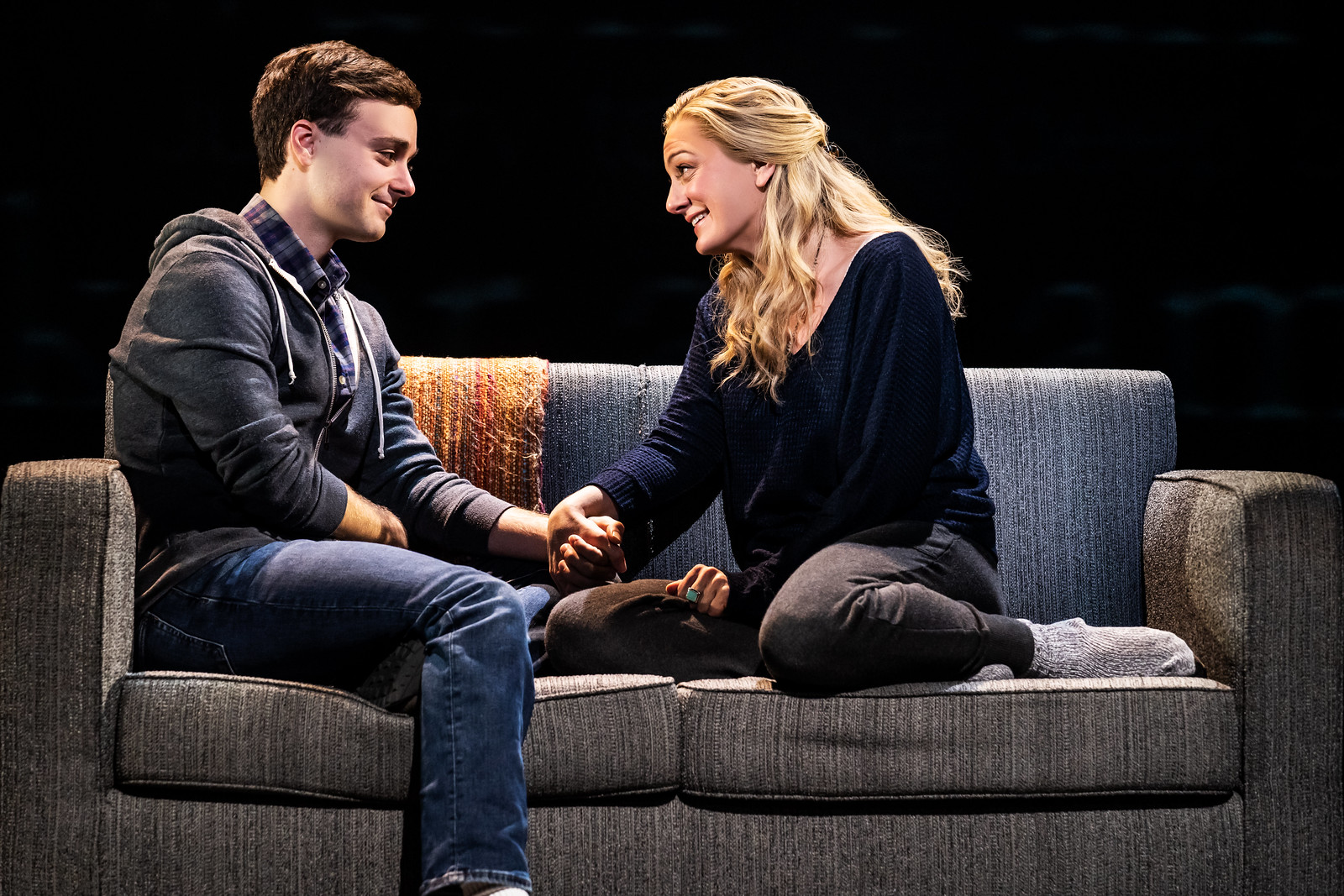 Wading in Big Shoes - Broadway In Detroit: 'Dear Evan Hansen' at the Fisher Theatre (photo by Matthew Murphy)