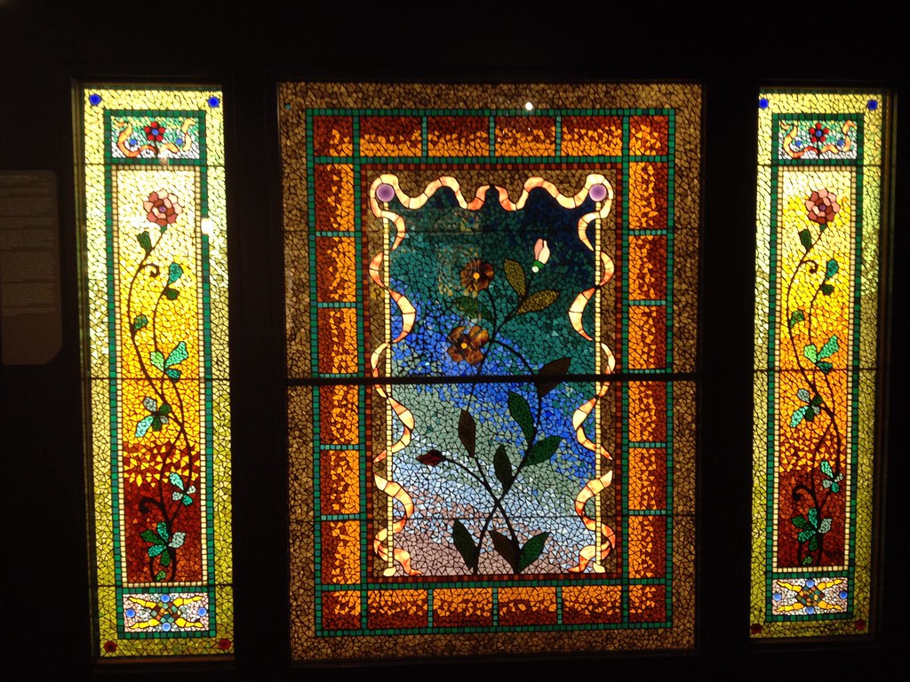 Tiffany Stained Glass Windows at the Navy Pier Smith Museum - Windy City - See Highlights From Around Chicago, Illinois! (via Wading in Big Shoes)