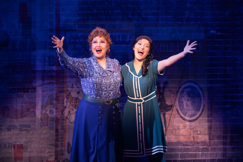 Melissa Manchester and Katerina McCrimmon in the National Tour of Funny Girl (photo by Matthew Murphy)