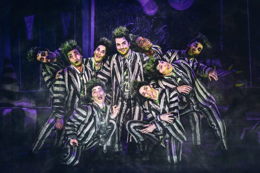 Justin Collette (Beetlejuice) and Tour Company of Beetlejuice | Photo by Matthew Murphy, 2022