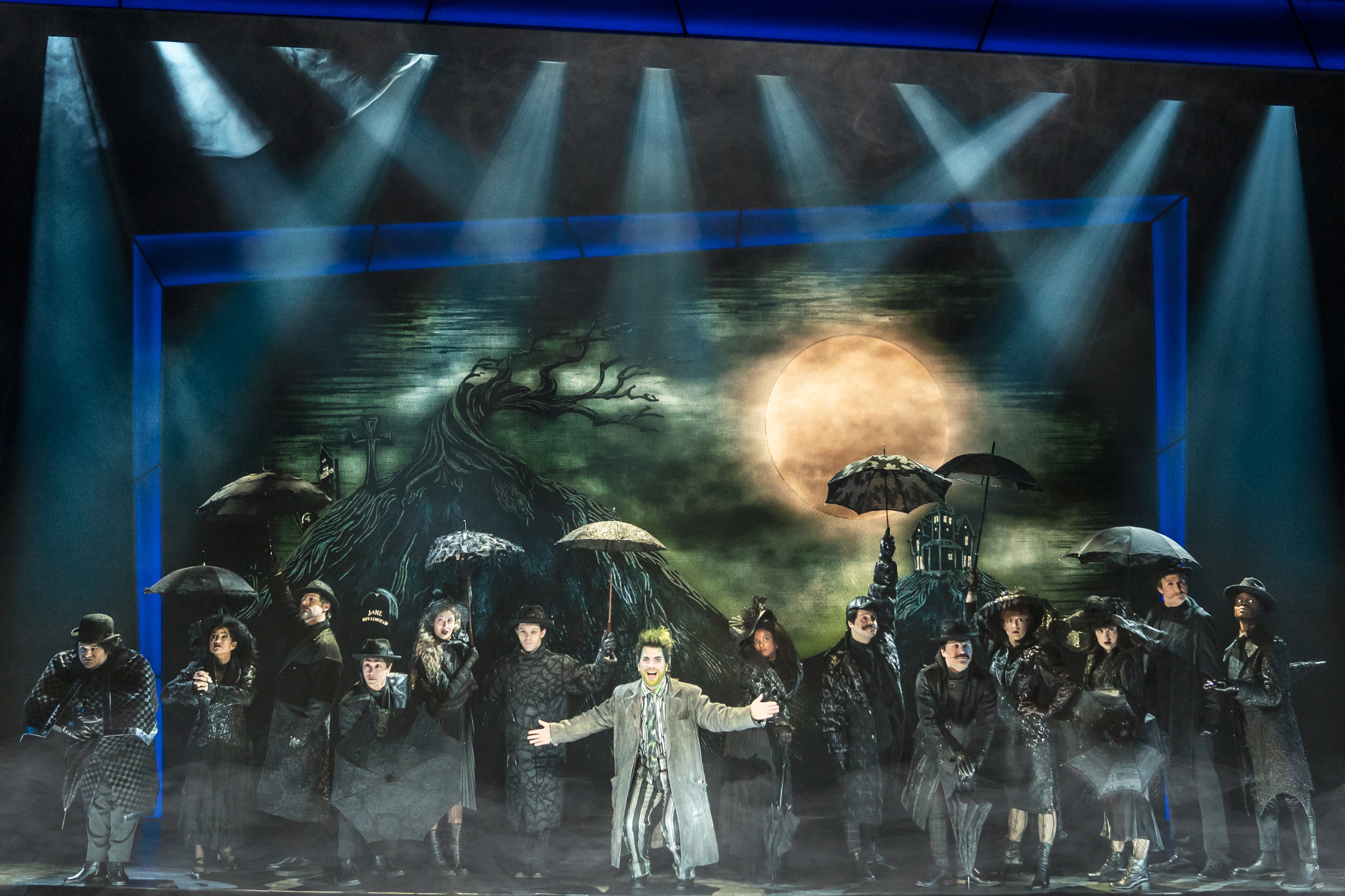 Wading in Big Shoes - BEETLEJUICE in Detroit 2025 // Photo by Matthew Murphy